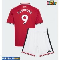 Manchester United Marcus Rashford #9 Heimtrikotsatz Kinder 2026-27 Kurzarm (+ Kurze Hosen)